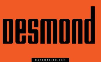 Desmond font free download Dafontinfo.com