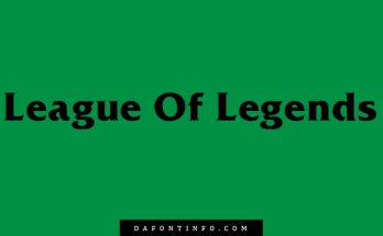 League Of Legends Font Dafontinfo.com