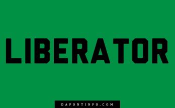 Liberator Font Dafontinfo.com