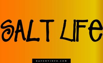 Salt Life Font Dafontinfo.com