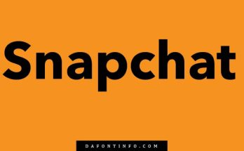 Snapchat font Dafontinfo.com