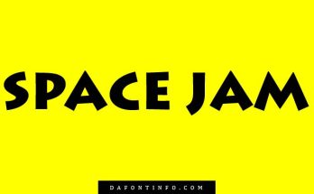 Space Jam Font Dafontinfo.com