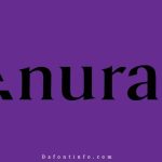 Anurati Font Dafontinfo.com