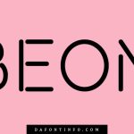 Beon Font Dafontinfo.com