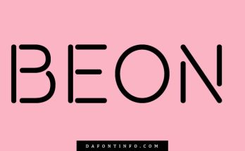 Beon Font Dafontinfo.com