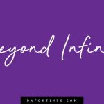 Beyond Infinity Font Dafontinfo.com
