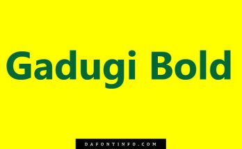 Gadugi Font Dafontinfo.com