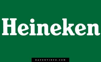 Heineken Font Dafontinfo.com
