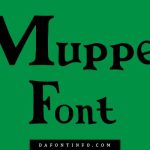 Muppet Font Dafontinfo.com