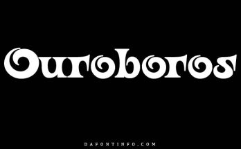 Ouroboros Font Dafontinfo.com