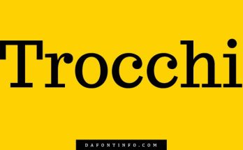 Trocchi Font Dafontinfo.com